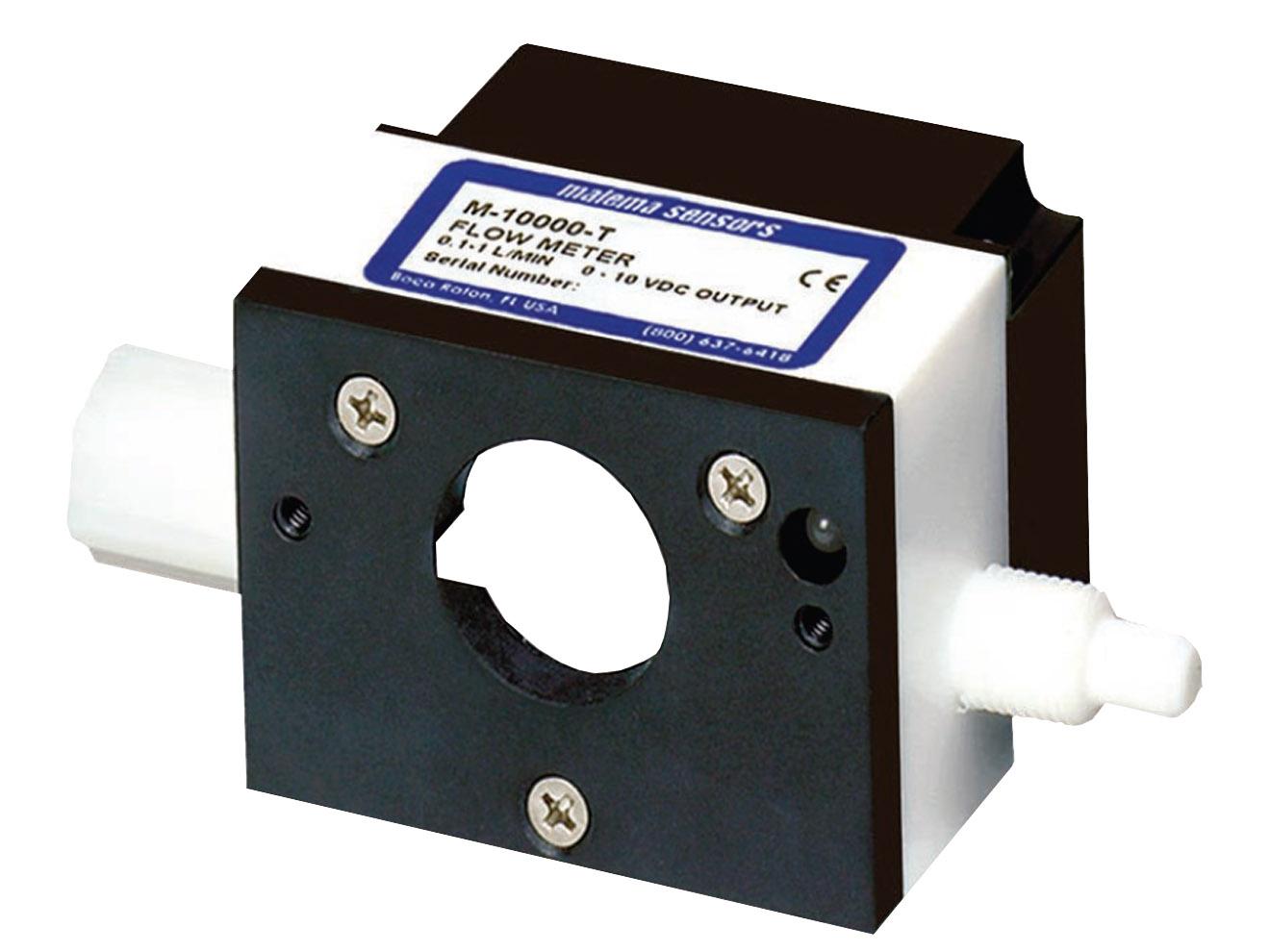 PTFE Paddle Wheel Flow Meter - 0.13-13GPM | Malema M-10000T