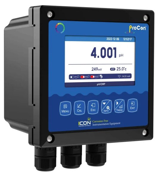 pH ORP Controller - Single or Dual Display | ICON ProCon D500 D520