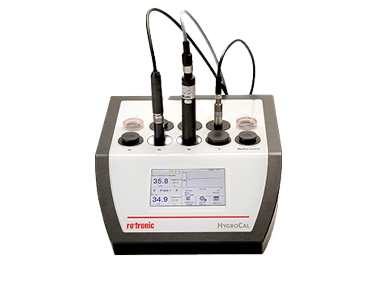 Humidity Calibrator - 7 Probes, Touch Screen | Rotronic HygroCal100A