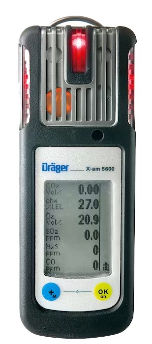 Multi-Gas Detector - 6 Gases | Draeger X-am 5600