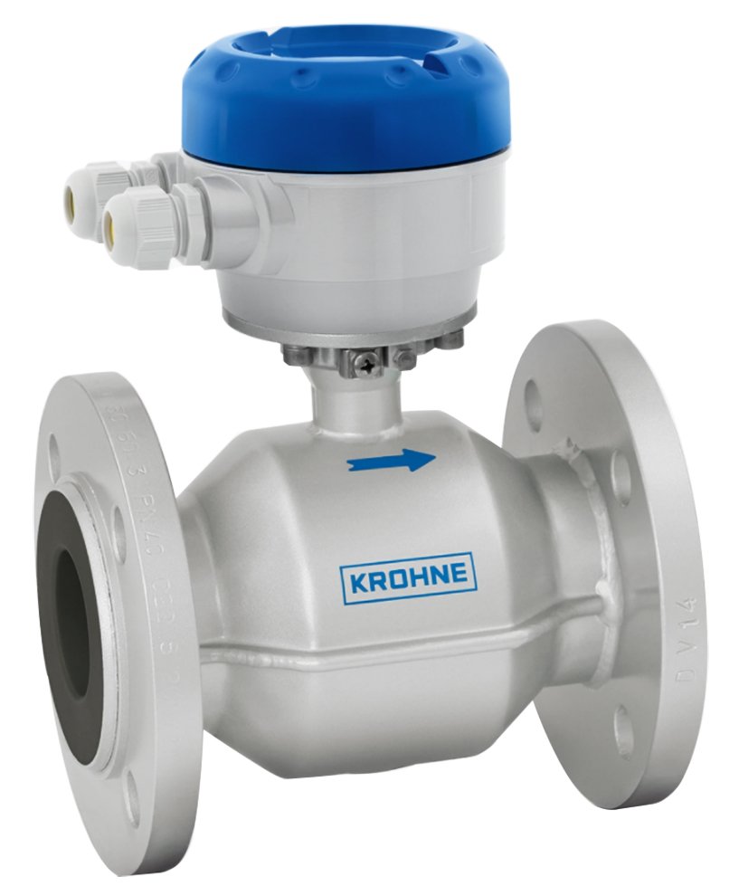 Electromagnetic Flow Sensor - 3x100% Diagnostics, 1/10-120in | KROHNE OPTIFLUX 4000