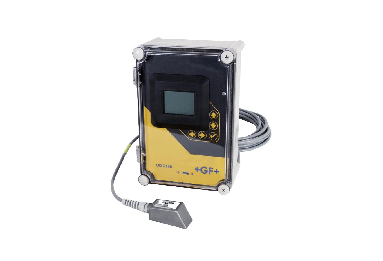 Clamp-On Ultrasonic Flow Meter - 0.1-12.2m/s, Dirty Liquids | GF Signet UD2100