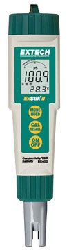 Autoranging Conductivity/TDS/Salinity Meter - Waterproof IP57 | Extech EC400