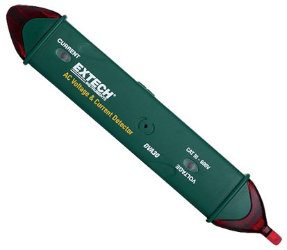 2-in-1 AC Voltage/Current Detector - 12-600V, 200mA-1000A | Extech DVA30