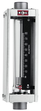 Rotameter - Glass Tube, Stainless Steel Case | King 7460 Series
