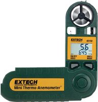 Mini Thermo-Anemometer - Waterproof, Humidity & Dew Point | Extech 45158
