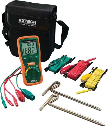 Earth Ground Resistance Tester Kit | Extech 382252