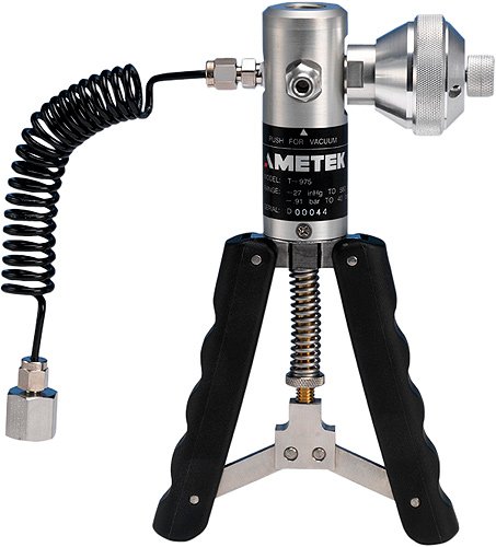 Pneumatic Pressure Pump - Vacuum to 580 psi | Ametek T-965 / T-975