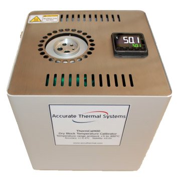 Dry Block Temperature Calibrator - ambient to 850°F | Accurate Thermal Systems ThermCal400