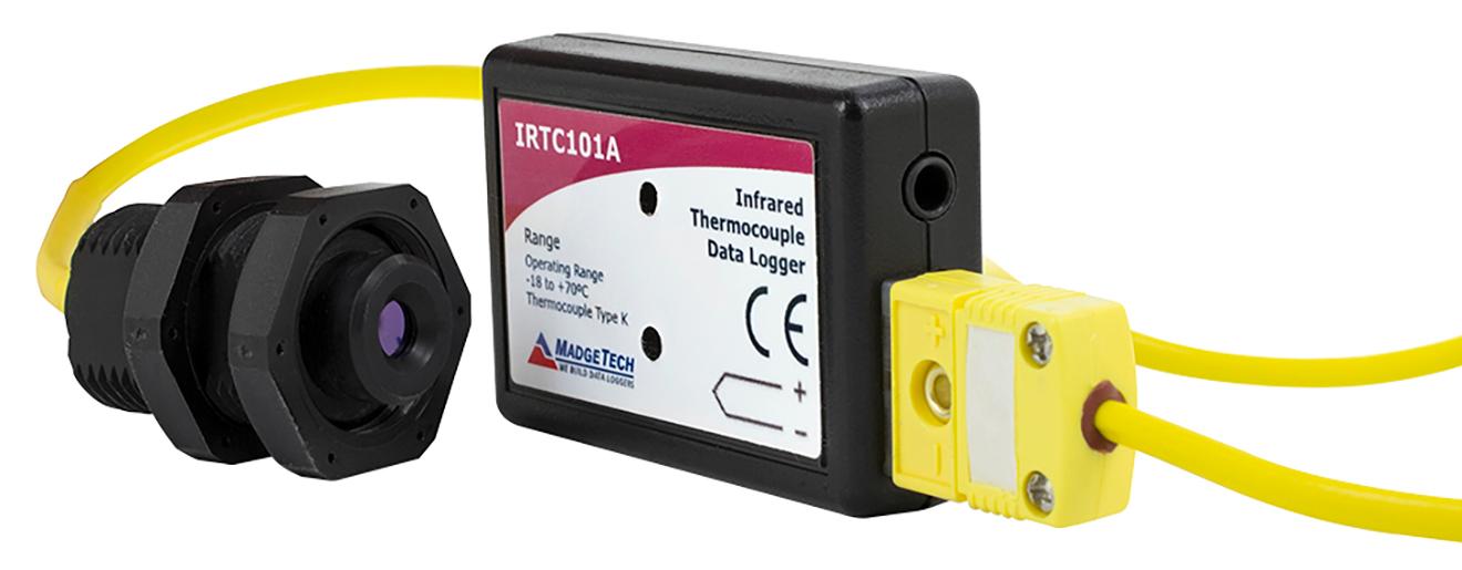Infrared Thermocouple Logger - Non-Contact, -40-80°C | MadgeTech IRTC101A