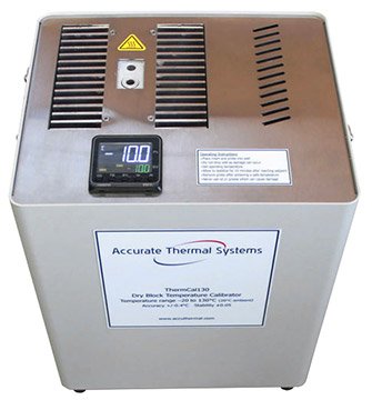 Dry Block Calibrator - -25 to 130°C, Fast Heat/Cool | Accurate Thermal Systems ThermCal130