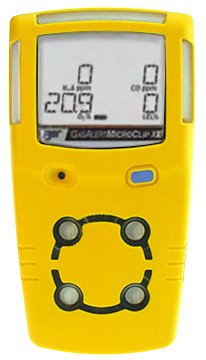 Multi-Gas Detector - 4 Gas | Honeywell BW MicroClip X3