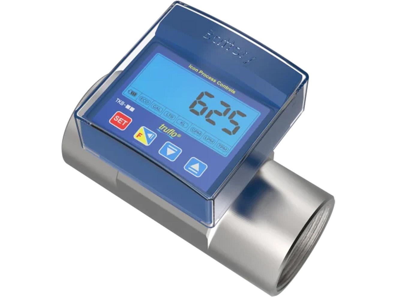 Steel Paddle Wheel Meter - 0.5% FS, 1/2-4in | ICON TK3 Series