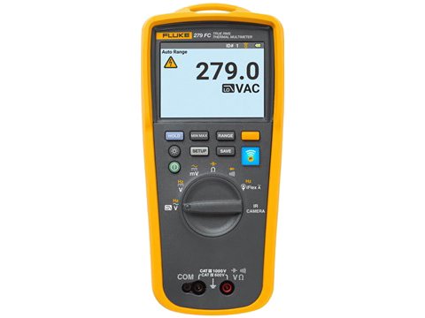Thermal Imaging Multimeter - 80x60 IR Camera | Fluke 279 FC