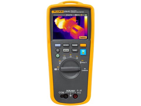 Thermal Imaging Multimeter - 80x60 IR Camera | Fluke 279 FC
