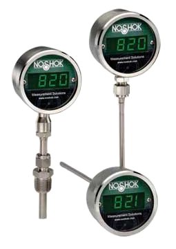 Temperature Indicator - 4-20mA Output, Self-Calibrating | NOSHOK 820/821
