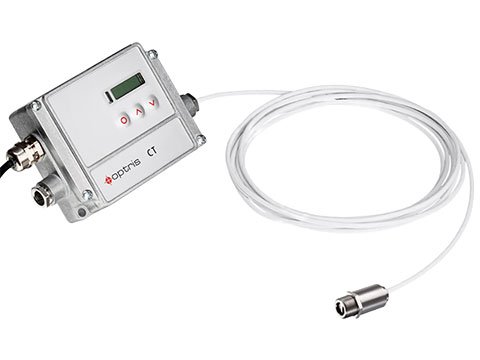 Fixed Infrared Temperature Sensor - -58 to 1787°F, 150ms | Optris CT LT
