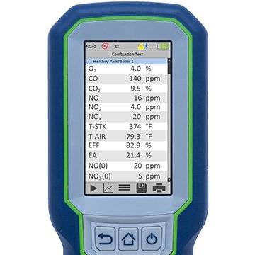 Portable Combustion Analyzer | Bacharach PCA400 Boiler Tuning & Emissions Tester