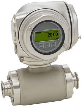 Hygienic Electromagnetic Flow Meter - Food/Beverage, 1/12-6in | E+H Proline Promag H 300