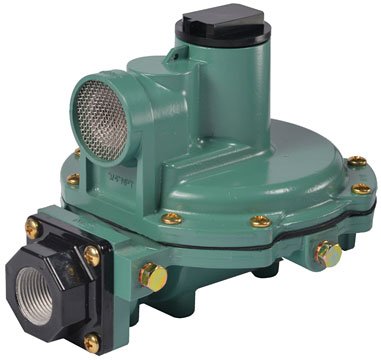 Second-Stage LP-Gas Regulator - 1.5M BTU/hr, UL/CRN | Fisher R600 Series