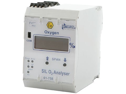 Oxygen Analyzer - SIL2 Certified | Ntron Sil02-LT