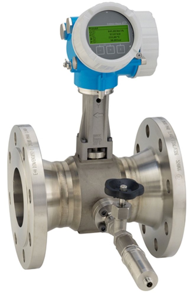 Vortex Flow Meter - Steam/Gases/Liquids, Capacitive Sensor | E+H Prowirl F 200