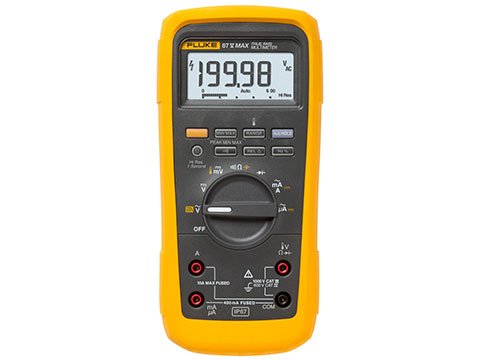 Rugged True RMS Multimeter - Waterproof Dustproof | Fluke 87V MAX