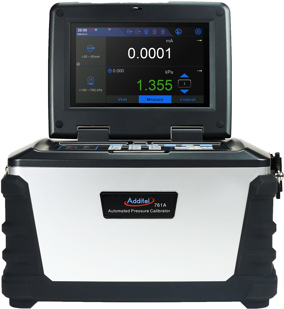 Automated Pressure Calibrator - 1500 psi, Touchscreen | Additel 761A