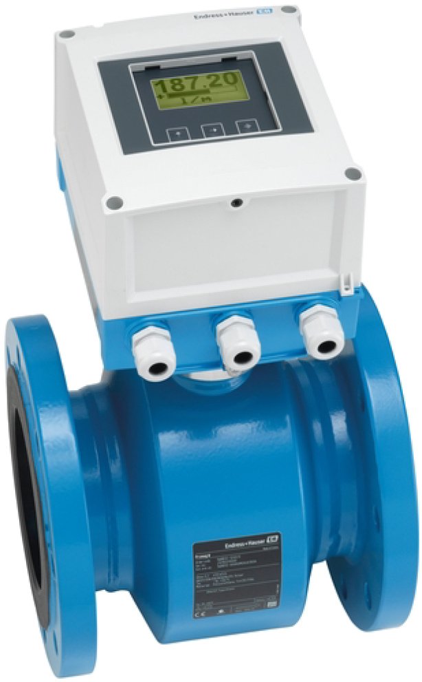 Battery-Powered Electromagnetic Flow Meter - Water, 1-12in | E+H Proline Promag W 800