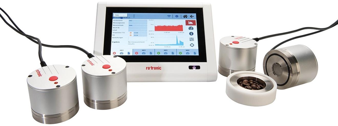 4-Channel Water Activity Meter - Aw Quick | Rotronic HygroLab