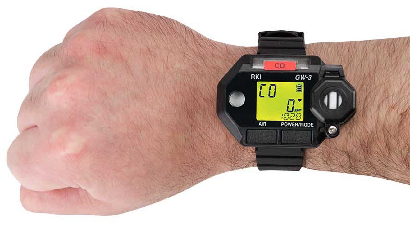 Single Gas Monitor - Wearable | RKI GasWatch 3