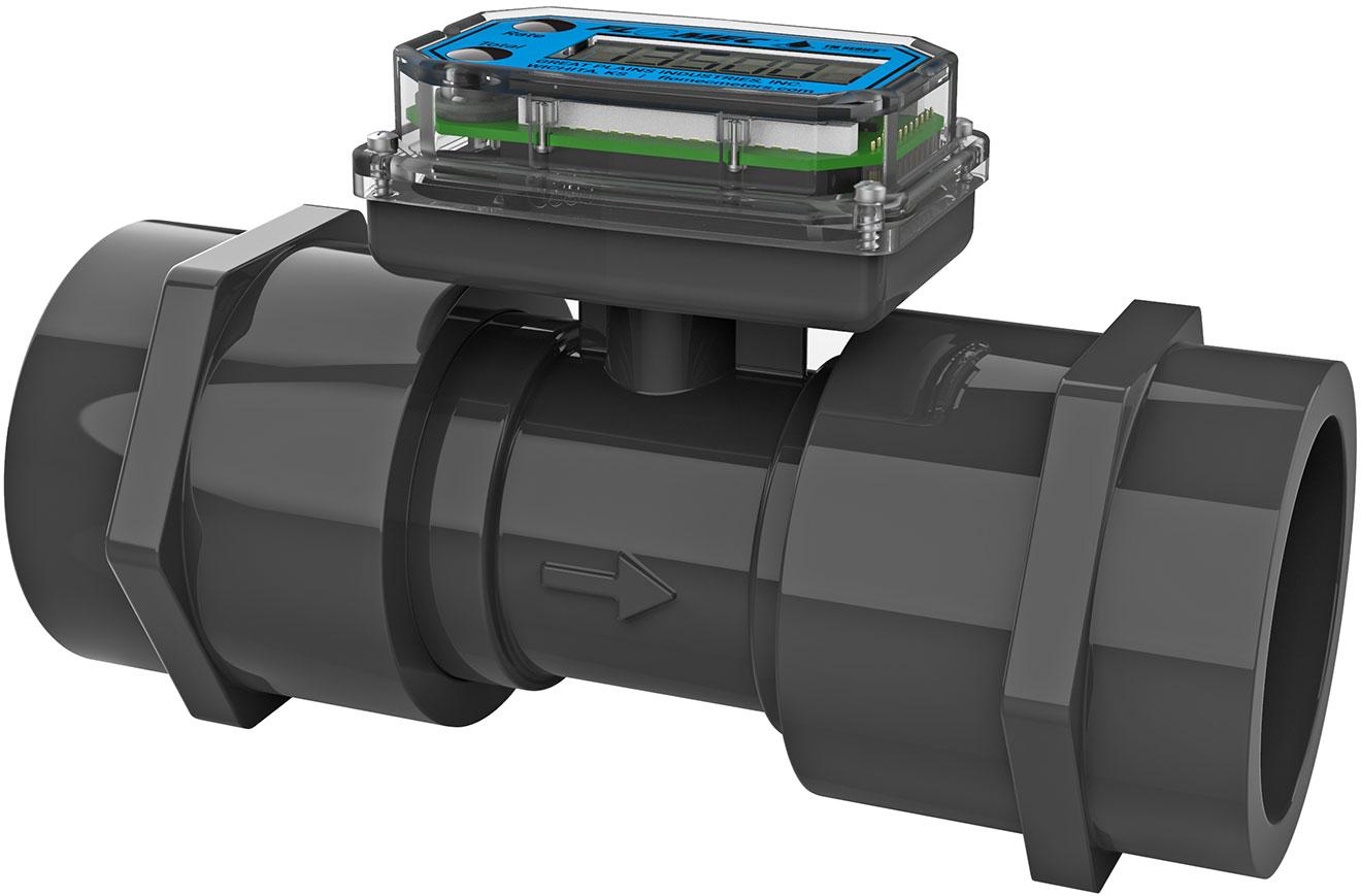 Turbine Water Meter - 1-600GPM, Battery, NSF | GPI TM Series