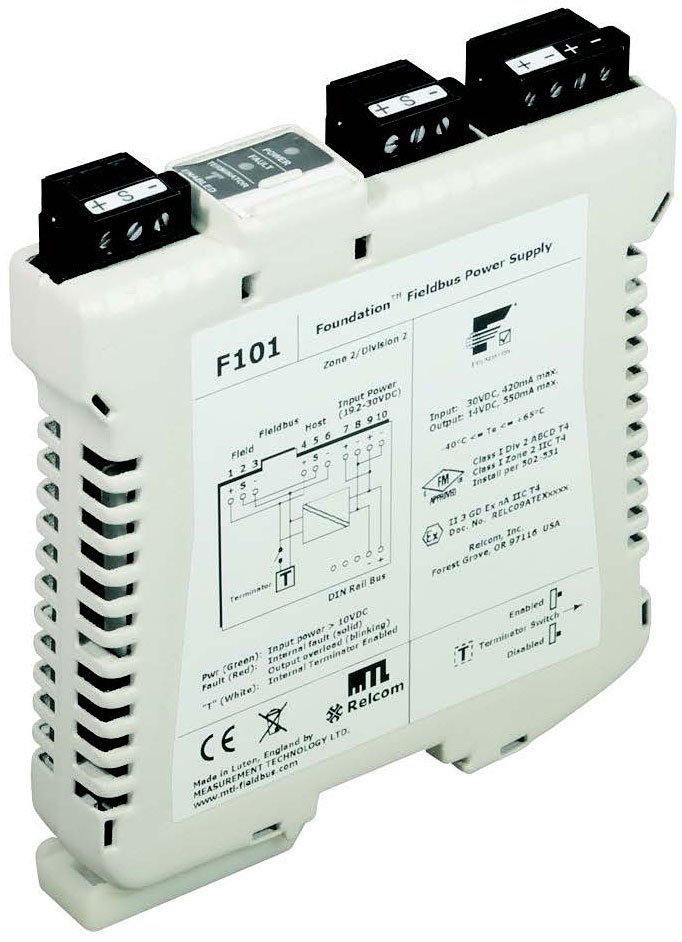 Single Segment Foundation Fieldbus Power Supply - Non-Redundant for Process Automation | MTL