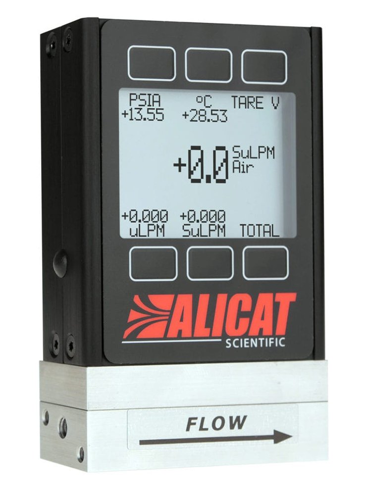 Mass Flow Meter - Laminar Flow, 200:1 Turndown | Alicat M Series