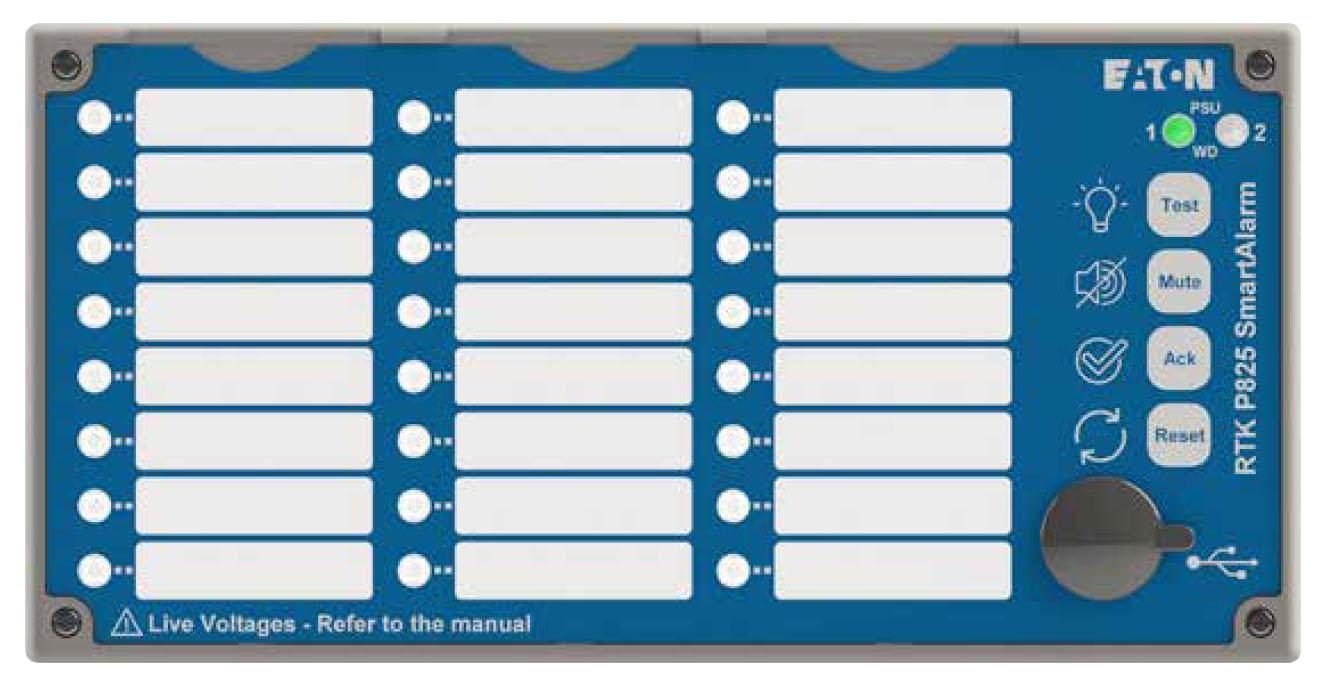 SmartAlarm Annunciator - 8-24 Channels, USB Configurable | MTL RTK P825