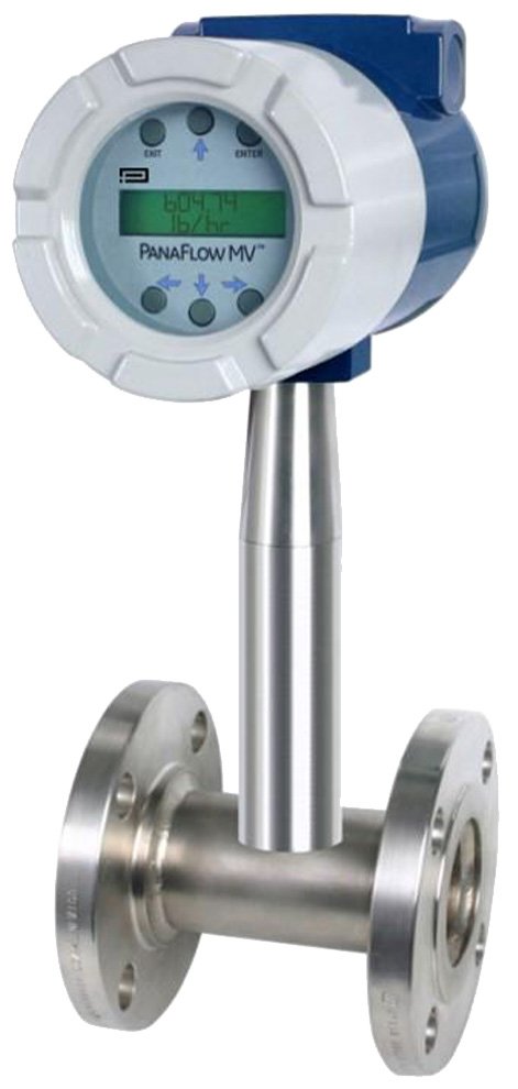 Panametrics PanaFlow MV84 Inline Multivariable Vortex Flow Meter