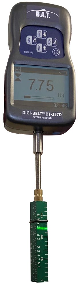 Belt Tension Measurement Tool - Digital, Data Logging | Reliability Concepts Digi-Belt