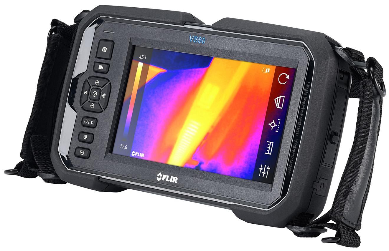 FLIR VS80 Industrial Videoscope | 7＂ Touchscreen Interchangeable Probe Inspection Borescope