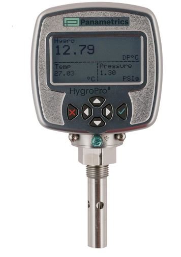 Moisture Transmitter - Display, HART, Intrinsically Safe | Panametrics HygroPro II