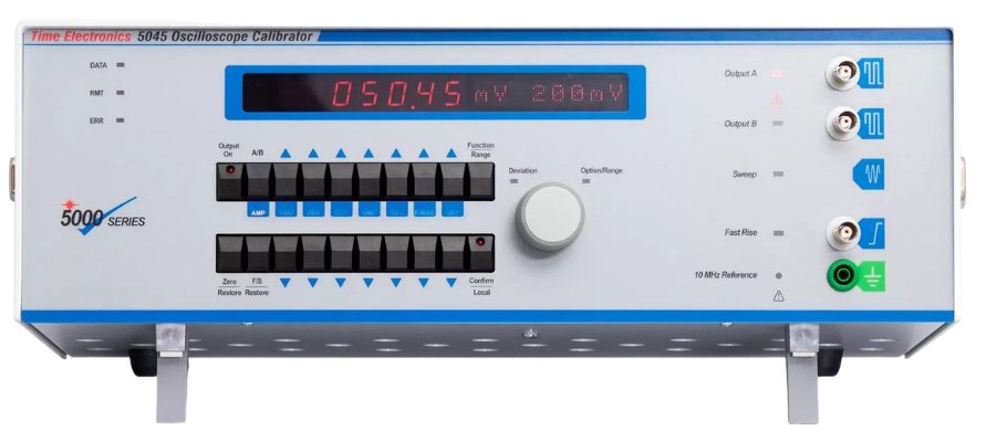 Oscilloscope Calibrator - 1mV to 220V, 0.1-100MHz | Time Electronics 5045