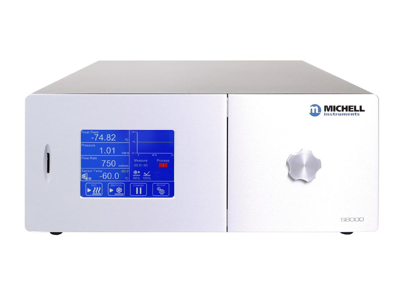 Chilled Mirror Hygrometer - Lab Reference, -100 to 20°C | Michell S8000-100