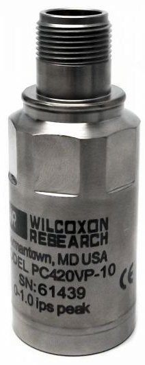 Velocity Vibration Transmitter - 4-20mA Output, RMS/Peak | Wilcoxon PC420V