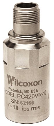 Velocity Vibration Transmitter - 4-20mA Output, RMS/Peak | Wilcoxon PC420V
