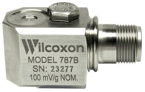 Low Profile Industrial Accelerometer - Hermetically Sealed, IEPE | Wilcoxon 787B Series