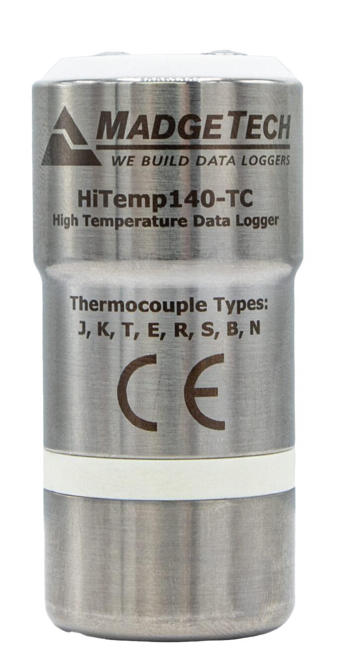 Thermocouple Data Logger - -454 to 3308°F, IP50 | MadgeTech HiTemp140-TC