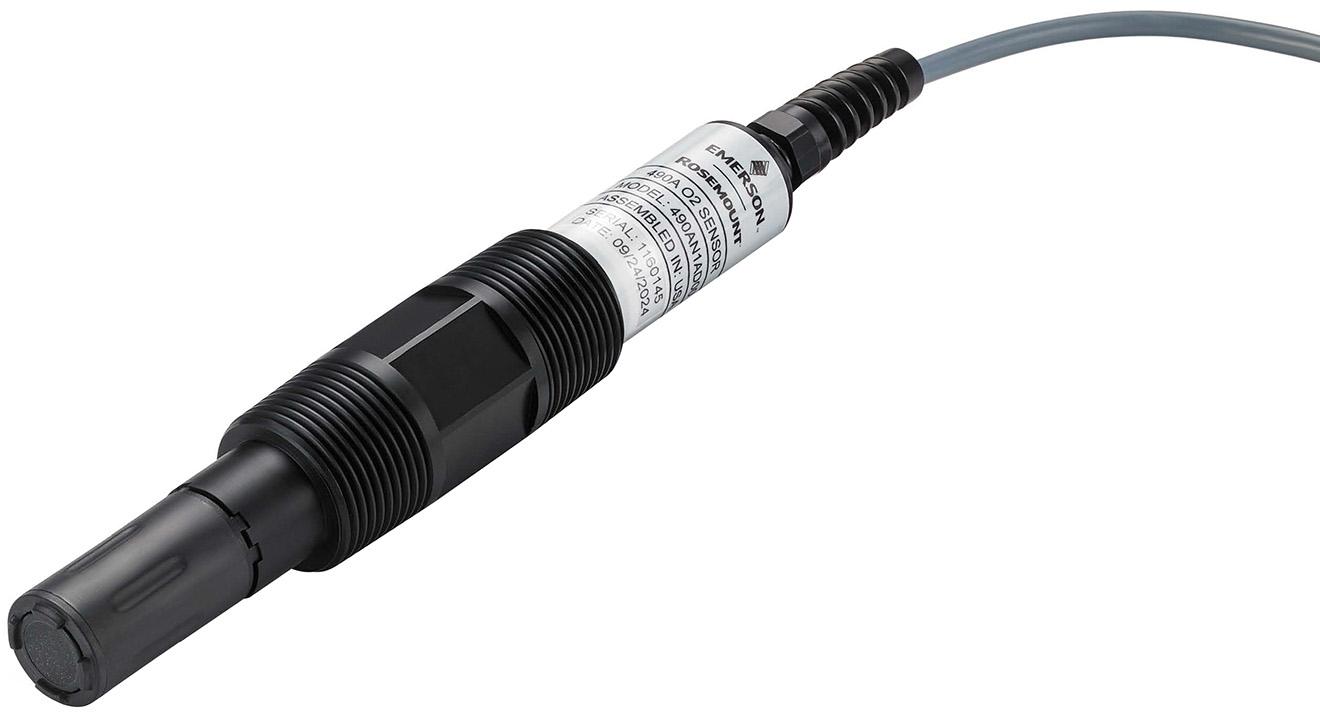 Optical Dissolved Oxygen Sensor - EPA Method, Modbus | Rosemount 490A