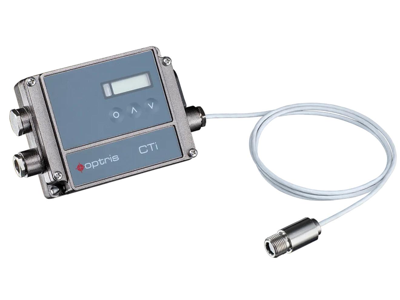 Infrared Pyrometer - Low-Temp Fast Processes, 32-932°F | Optris CTi 4ML