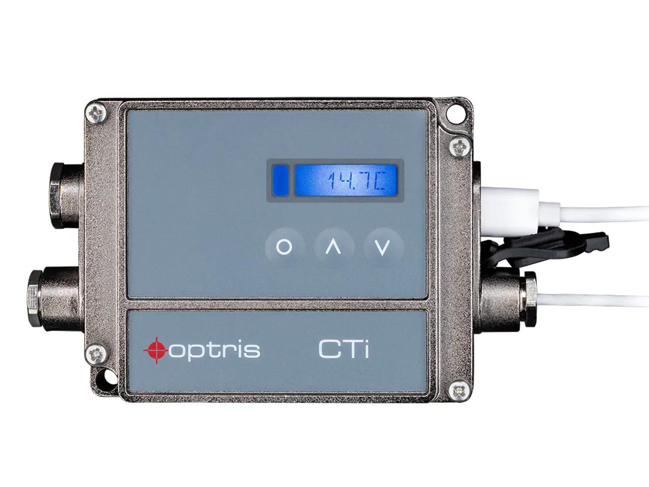 Infrared Pyrometer - Low-Temp Fast Processes, 32-932°F | Optris CTi 4ML