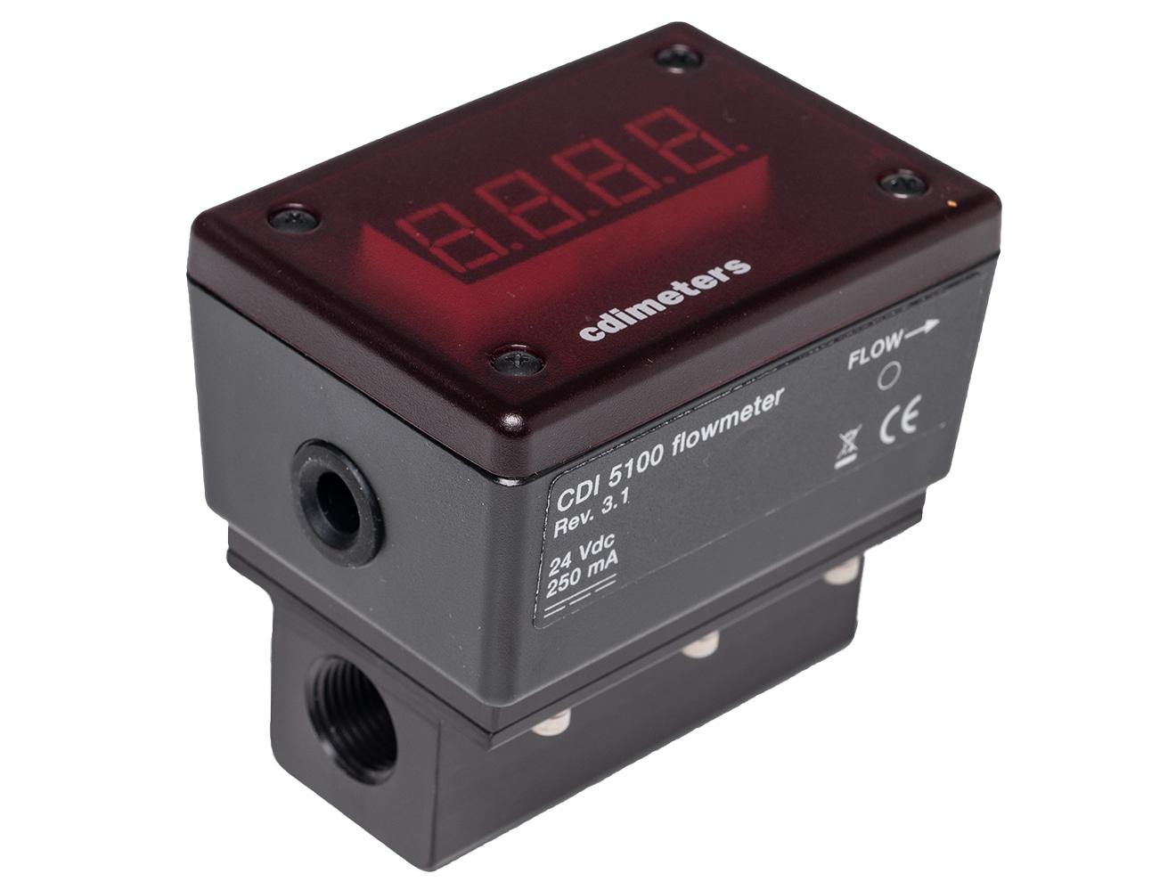 Compressed Air Flow Meter - 5% Accuracy, 200psi | CDI 5100