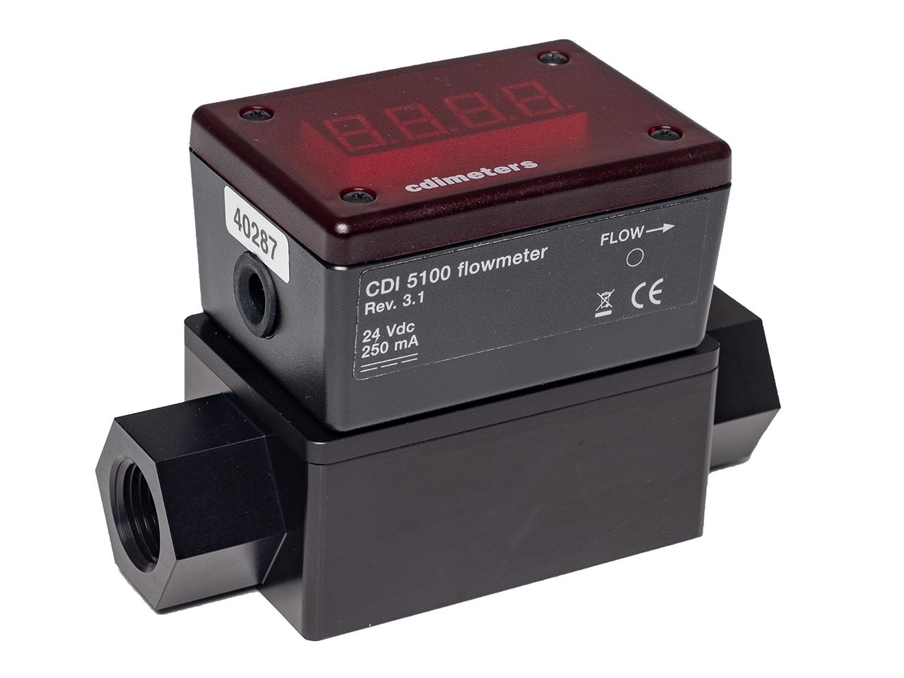 Compressed Air Flow Meter - 5% Accuracy, 200psi | CDI 5100